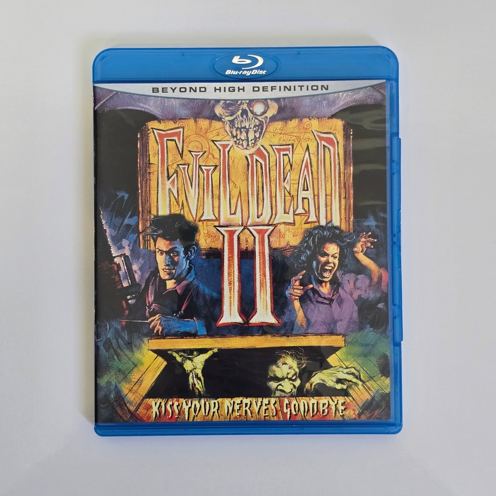 Evil Dead II Blu-ray‎ Movie Bruce Campbell Cult Classic Horror Campy